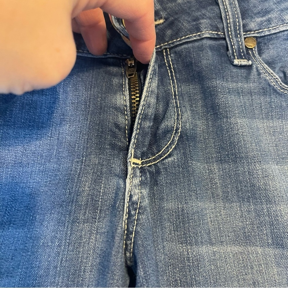 PAIGE Blue Straight Leg Jeans Classic Denim‎ *P0280 - Picture 5 of 8